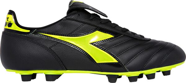 ディアドラ メンズ シューズ スニーカー Diadora Brasil Icon ITA OG LT+ FG Soccer Cleats Black/Yellow ブラック