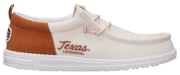 ヘイデュード メンズ シューズ スニーカー Hey Dude Men's Wally Funk Texas Longhornshoe Wheat/Burnt Orange オレンジ｜ReVida 店