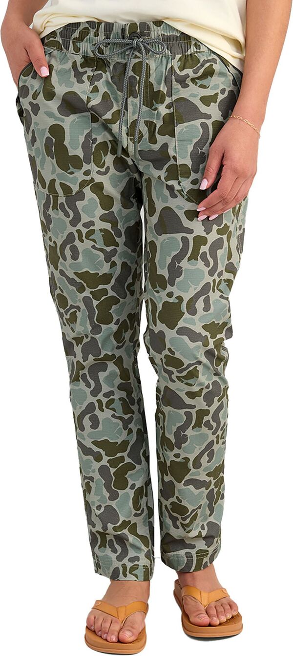 フック レディース ボトムス カジュアルパンツ HUK Women's KCamo Cruiser Pants Volcanic Ash アッシュ｜ReVida 店