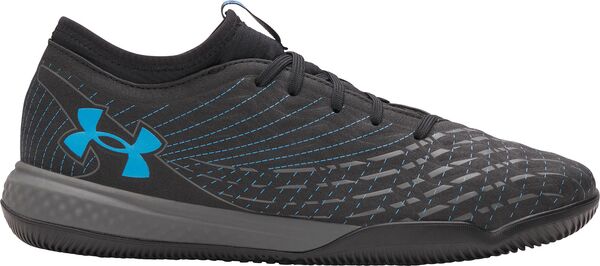 アンダーアーマー レディース シューズ スニーカー Under Armour Magnetico Select 5 Indoor Soccer Shoes Black/Blue ブラック