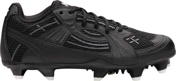アンダーアーマー レディース シューズ スニーカー Under Armour Women's Glyde Sola Pro TPU Softball Cleats Triple Black ブラック画像