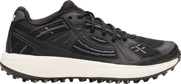 アンダーアーマー レディース シューズ スニーカー Under Armour Women's Glyde Sola Pro Turf Softball Cleats Black/Stone ブラック画像