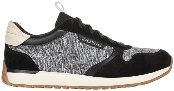 バイオニック レディース シューズ スニーカー Vionic Women's Monarch Shoe Black/Ivory アイボリー