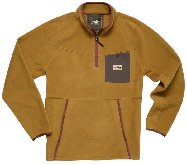 ハウラーブラザーズ メンズ アウター パーカー・スウェット フリース Howler Brothers Men's Free Range Fleece Pullover Dijon｜ReVida 店