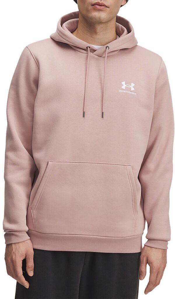 アンダーアーマー メンズ アウター パーカー・スウェット フリース Under Armour Men's Icon Fleece Hoodie Tourmaline Pink ピンク