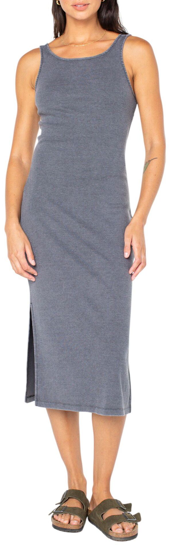 ロキシー レディース トップス ワンピース ミディ Roxy Women City Lights Midi Dress Phantom