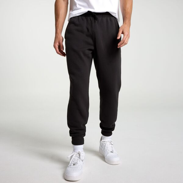 DSG メンズ ボトムス ハーフパンツ・ショーツ フリース DSG Men's Classic Fleece Jogger Pure Black ブラック