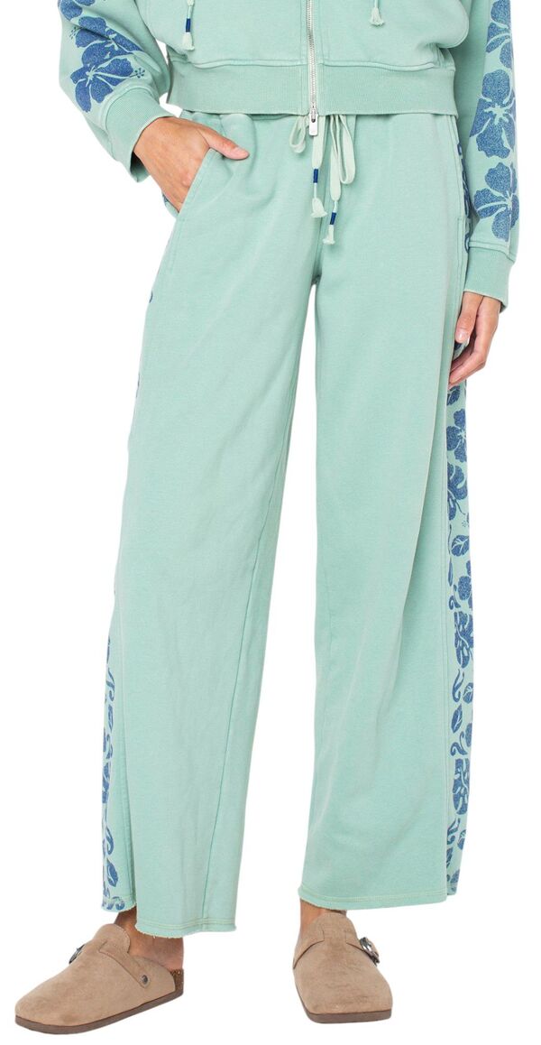 ロキシー レディース ボトムス カジュアルパンツ Roxy Women's Fringing Reefs Pants Granite Green グリーン|ReVida 店