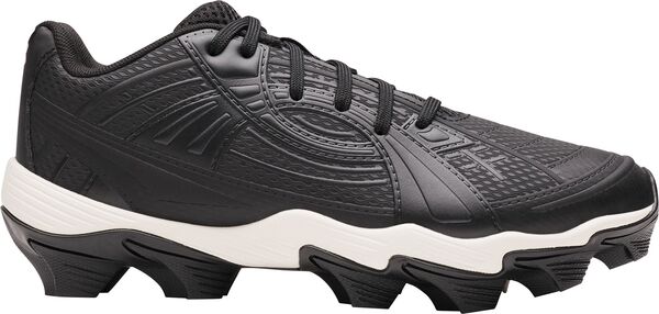 アンダーアーマー レディース シューズ スニーカー Under Armour Women's Glyde Sola RM Softball Cleats Triple Black ブラック画像