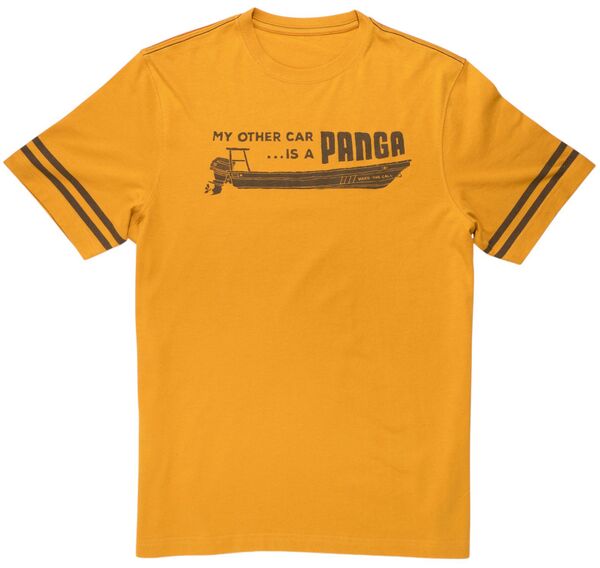ハウラーブラザーズ メンズ トップス Tシャツ コットン Howler Brothers Men's Cotton T-Shirt Panga/Amber アンバー|ReVida 店
