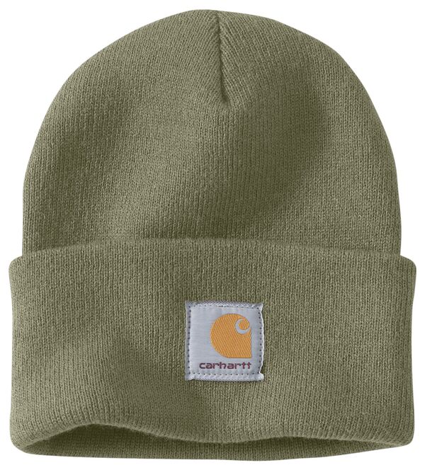 カーハート メンズ アクセサリー 帽子 アクリル Carhartt Acrylic Watchat Dusty Olive オリーブ