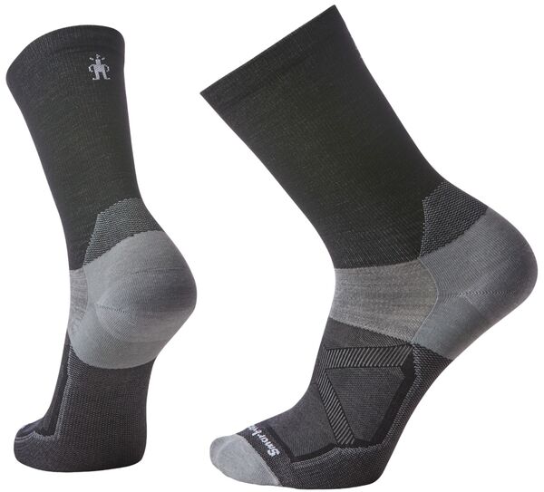 かっこ良い羊毛 レディース アンダーお召しもの ソックス Smartwool Men\u0027s Bike Zero Cushion Crew Sock Black 黒いこと