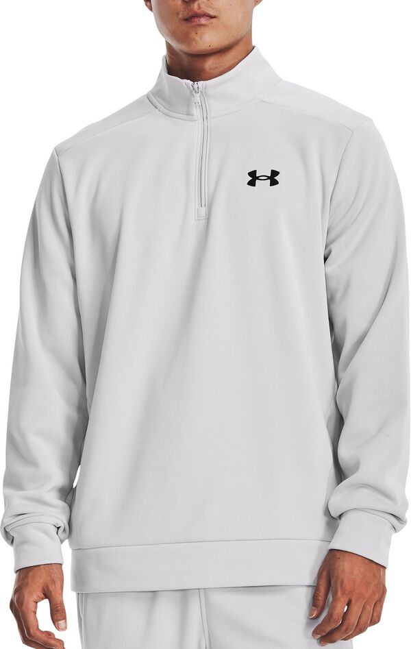 アンダーアーマー メンズ アウター パーカー・スウェット フリース Under Armour Men's Armour Fleece 1/4 Zipullover Halo Gray グレー