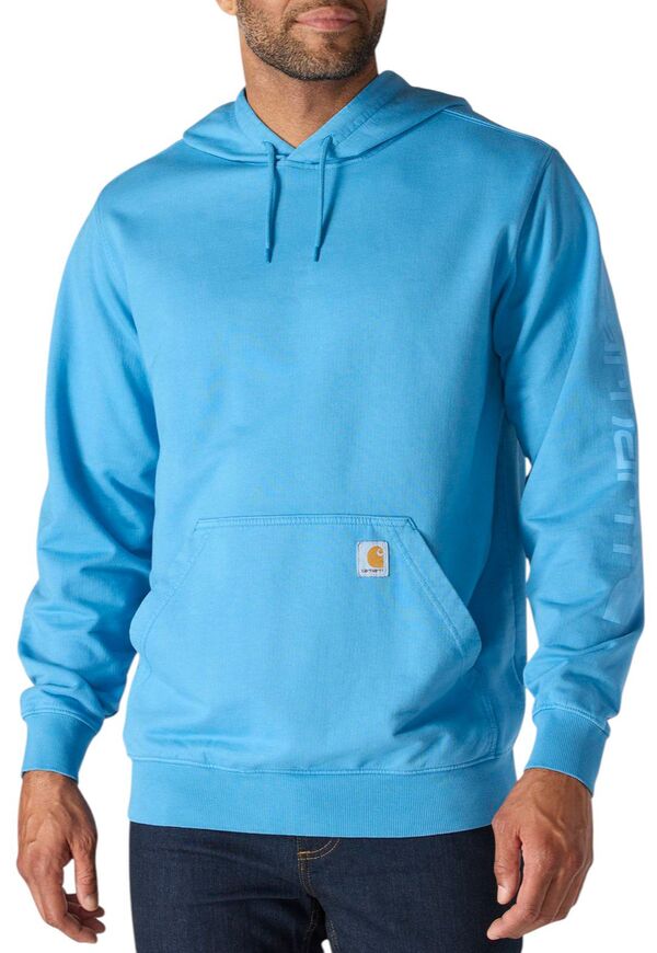カーハート メンズ アウター パーカー・スウェット Carhartt Men's Garment Dye Hoodie Horizon Blue ブルー 10,136円