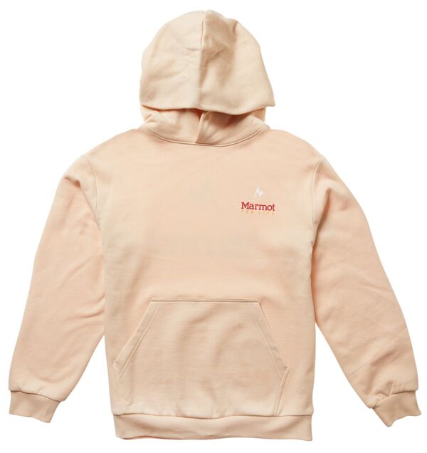 マーモット レディース アウター パーカー・スウェット Marmot Women's Marmot For Life Hoodie Pink Moon ピンク｜ReVida 店