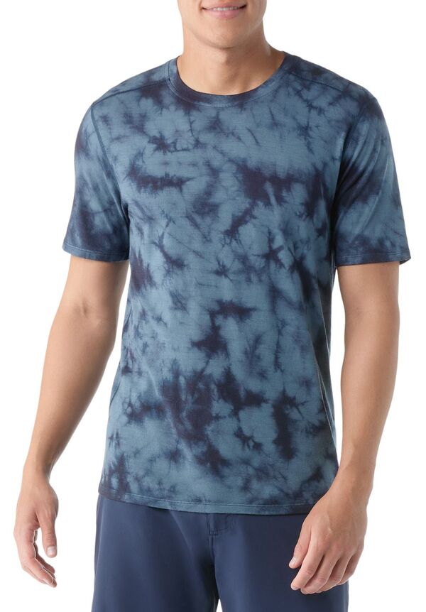 スマートウール メンズ トップス Tシャツ Smartwool Men's Merino SS Tee Pewter Blue Wash ピューター｜ReVida 店 20,235円