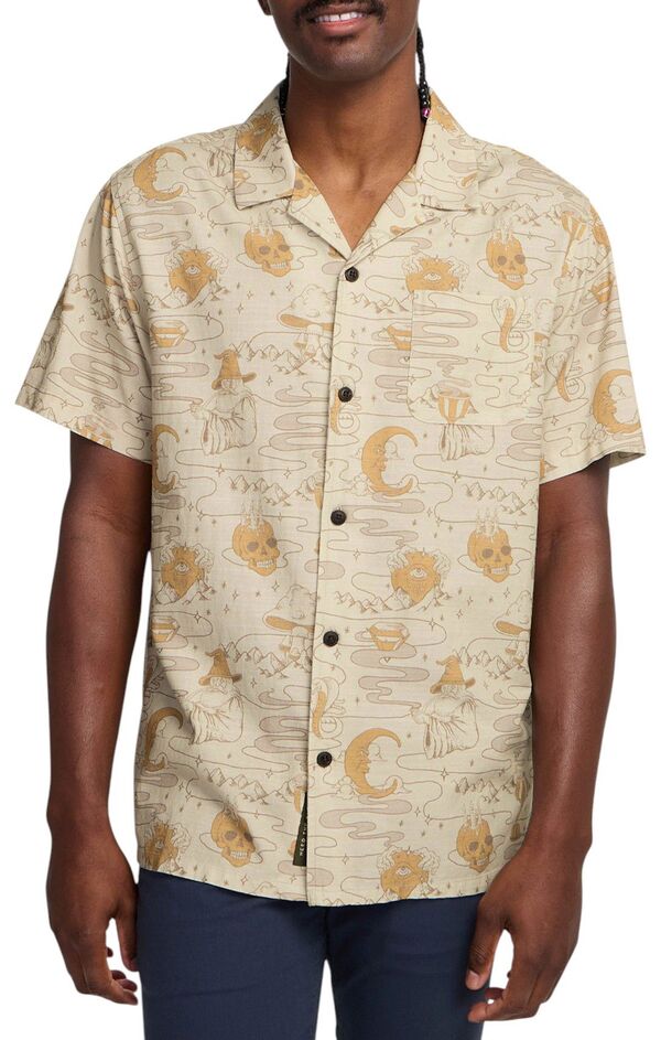 ハウラーブラザーズ メンズ トップス シャツ Howler Brothers Men's Monoloha Shirt Sand サンド|ReVida 店