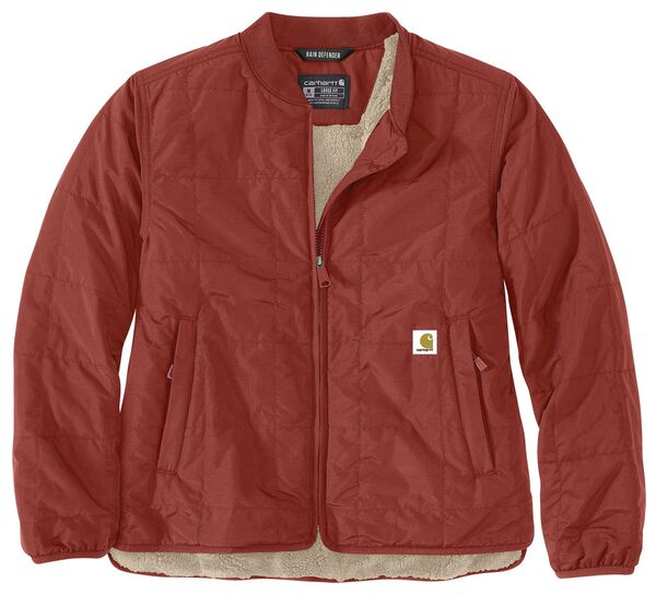 カーハート レディース アウター ジャケット・ブルゾン Carhartt Women's Insulated Bomber Jacket Spiced Red レッド 18,091円