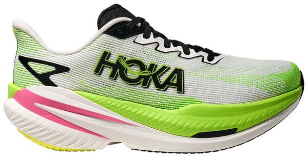 ホカオネオネ レディース シューズ スニーカー HOKA Women's Mach X 3 Running Shoes White/Lime ホワイト