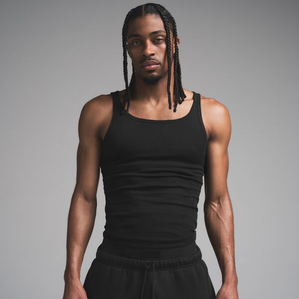 スキムズ メンズ トップス 貯蔵タンクとっ始め 綿織物 SKIMS Men\u0027s Cotton Tank Top - 3 Pack Onyx