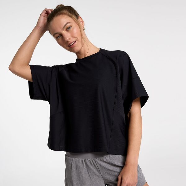 キャリー レディース トップス Tシャツ CALIA Women's Oversized Renew Boxy Tee Purebony