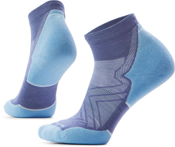 かっこ良い羊毛 レディース アンダーお召しもの ソックス アンクル Smartwool Women\u0027s Run Targeted Cushion Ankle Socks Nightfall Blue 青色