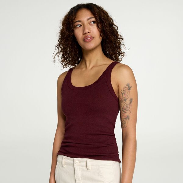 アルパインデザイン レディース トップス タンクトップ Alpine Design Women's Rib Tank Top Cranberry Heather ヘザー