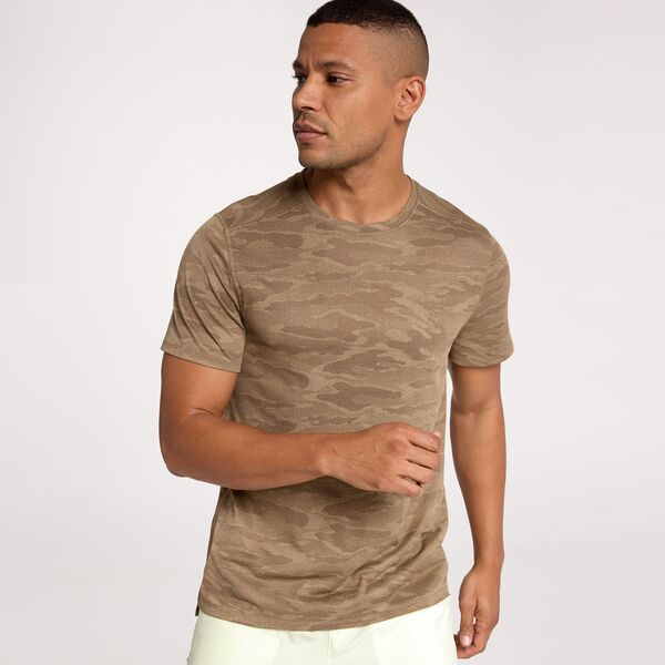 DSG メンズ トップス Tシャツ DSG Men's Movementee Warm Stone Jacquard ストーン