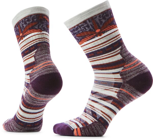 スマートウール メンズ アンダーウェア 靴下 Smartwool Women's Hike Dragon Stitch Mid Crew Socks Ash アッシュ
