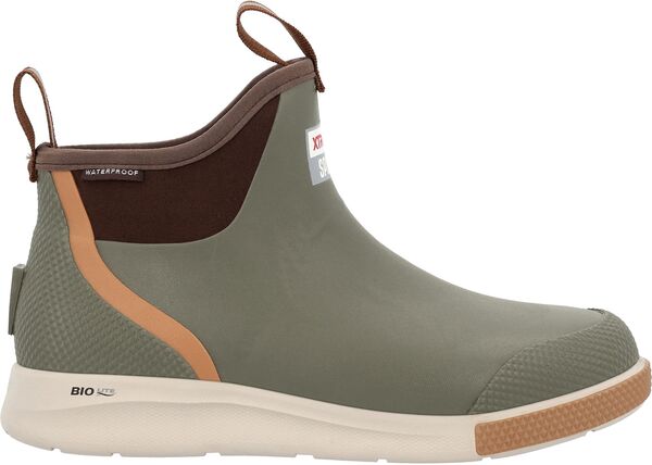 エクストラタフ メンズ シューズ ブーツ・レインブーツ アンクル XtraTuf Men's 6 ” Ankle Deck Boot Sport Fishing Boots Olive オリーブ