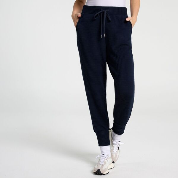 キャリー レディース ボトムス カジュアルパンツ CALIA Women Elevate Rib Jogger Darker Ardosia Slate スレート