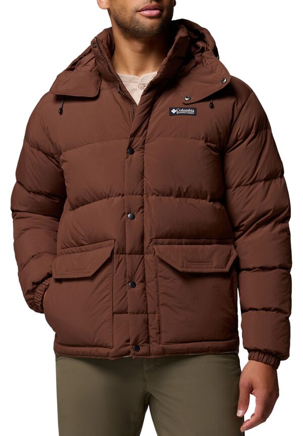 コロンビア メンズ アウター ジャケット・ブルゾン フーデッドジャケット ダウン Columbia Men's Wallowa Down Hooded Jacketobacco｜ReVida 店