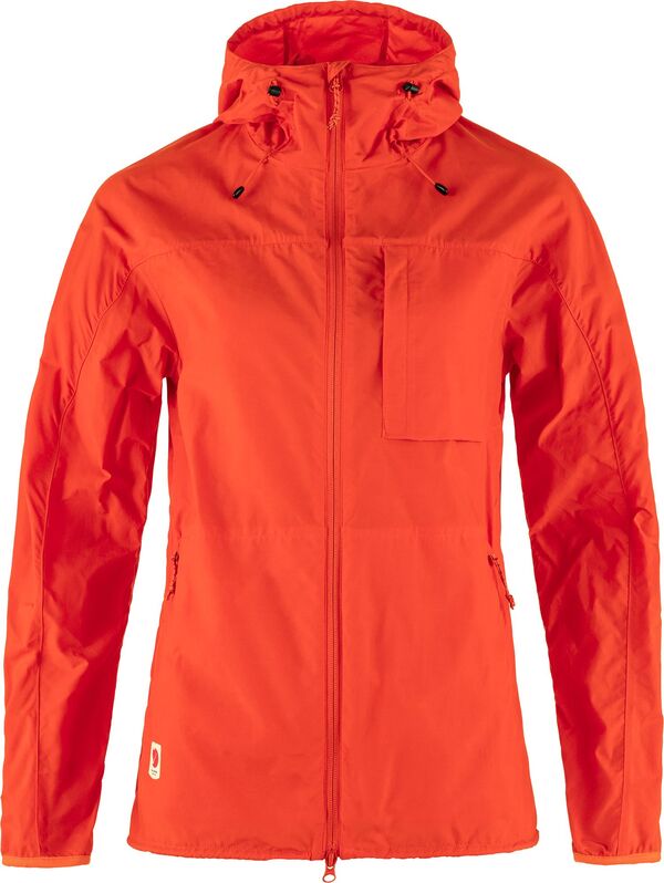 フェールラーベン レディース アウター ジャケット・ブルゾン Fjallraven Women's High Coast Wind Jacket Flame Orange オレンジ