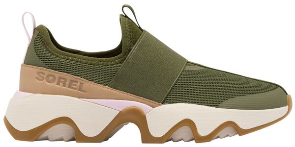 ソレル レディース シューズ スニーカー SOREL Women\u0027s Kinetic Impact II Strap Shoe Utility Green/Pink Dawn サクラ色