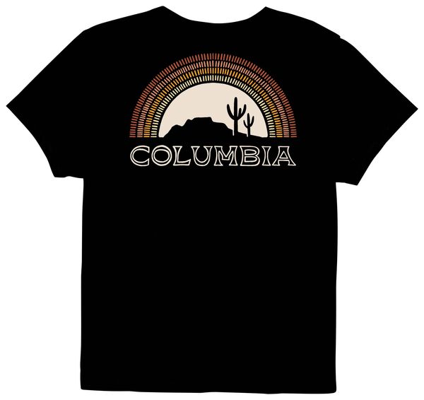コロンビア レディース トップス Tシャツ グラフィック Columbia Women's Graphic Short Sleeve Tee Black ブラック
