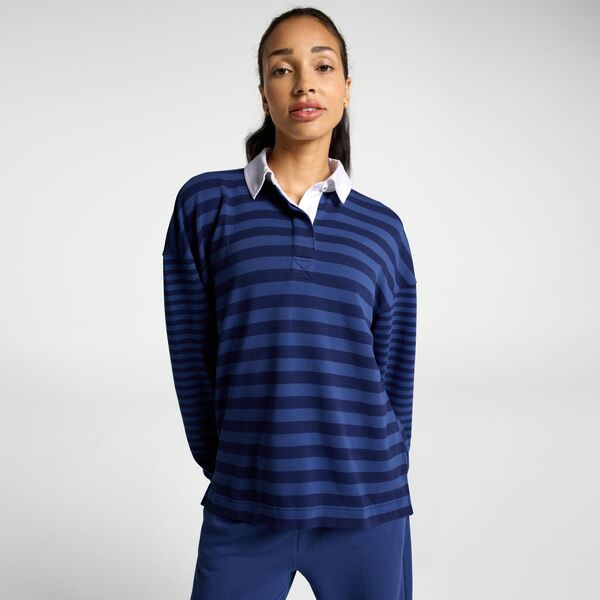 DSG レディース アウター パーカー・スウェット DSG Women'so Soft Henley Light Navy/Campus Navy ネイビー