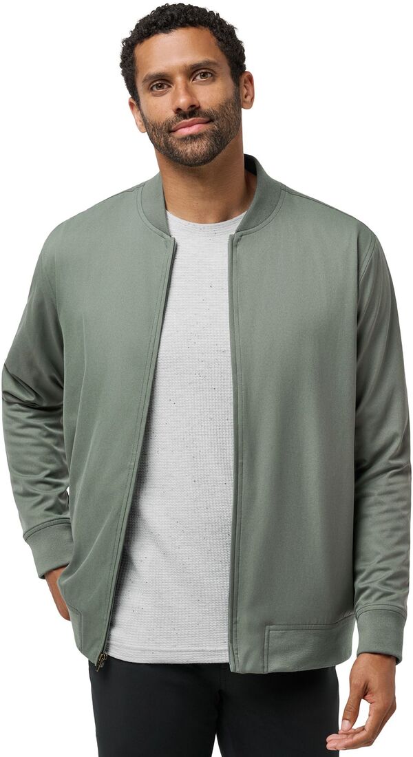 トラビスマヒュー メンズ アウター 上衣・上衣 TravisMathew Men\u0027s Highway Men Golf Jacket Dark Olive オリーブ メンズファッション-コート・ジャケット