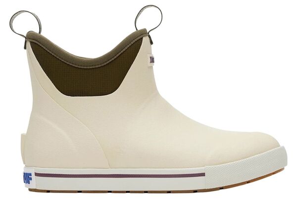 エクストラタフ レディース シューズ スニーカー アンクル ブーツ フリース Xtratuf Women\'s Camp Fleece-Lined Ankle Deck Boot Bone Dark Olive オリーブ｜ReVida 店