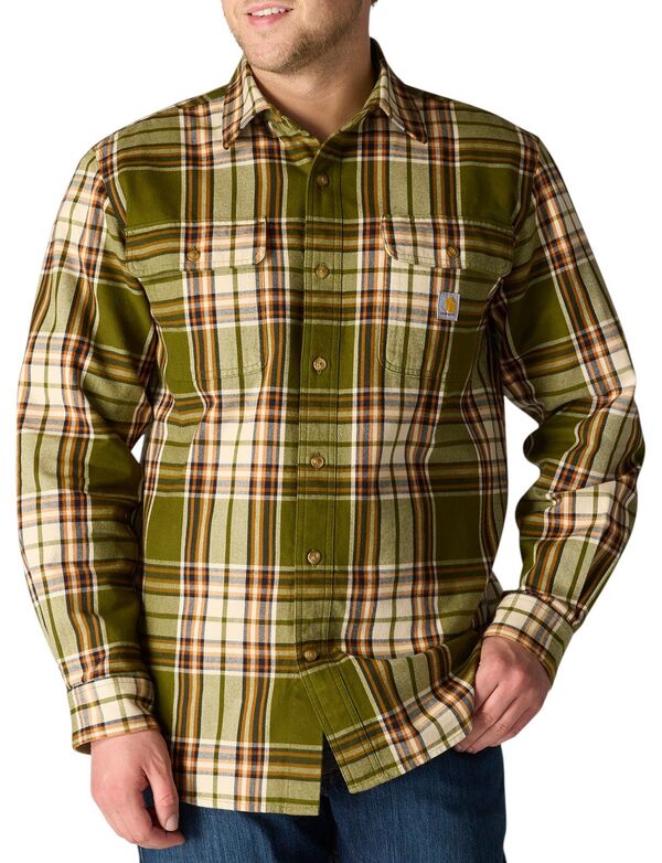 (取寄) カーハート メンズ ルーズ ヘビーウェイト フランネル Ls プレイド シャツ - メンズ Carhartt men Loose Heavyweight Flannel LS Plaid Shirt - Men's Dark Bronzed Green 楽天市場】CARHARTT カーハート 105439 Loose Fit Heavyweight Flannel