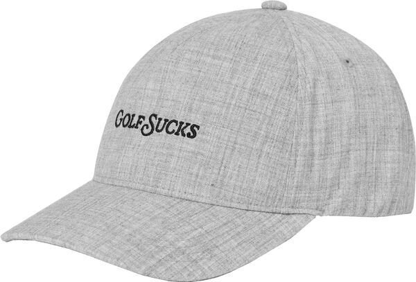 トラビスマヒュー メンズ アクセサリー 帽子 TravisMathew Adult Golf Sucks Golf Hat Heather Grey グレー｜ReVida 店