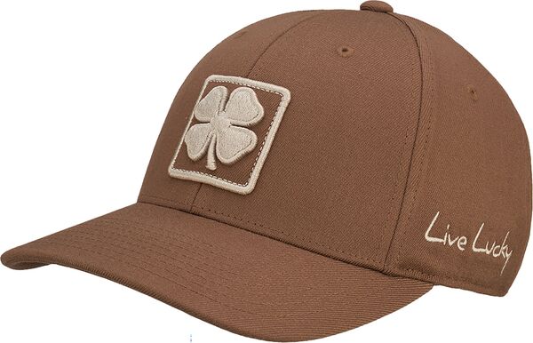 ブラックローバー レディース アクセサリー 帽子 Black Clover Adult Boxed in Luck Golf Hat Brown/White ホワイト
