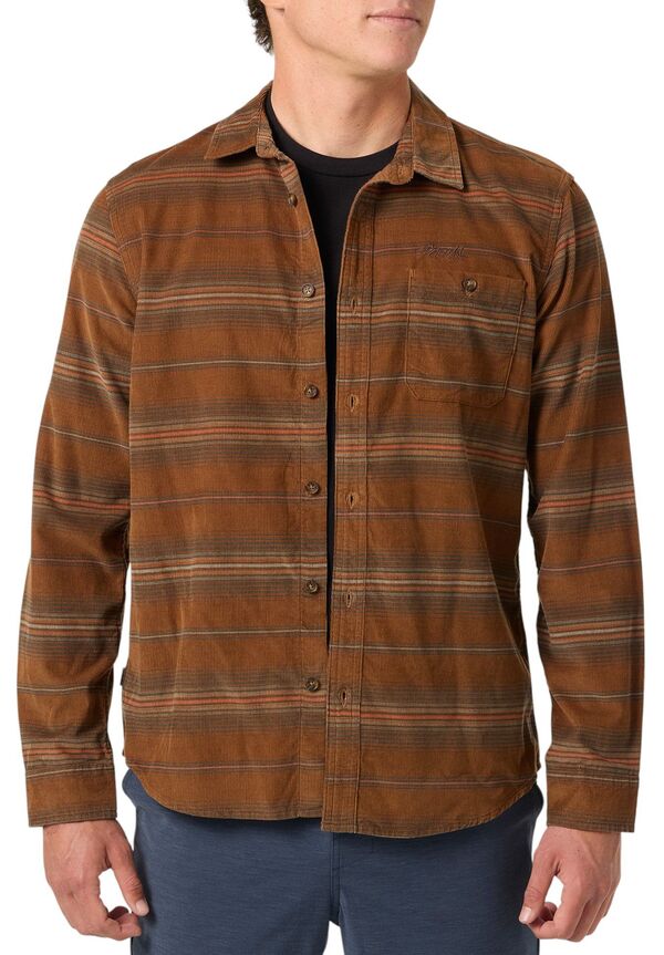 オニール メンズ アウター ジャケット・ブルゾン コーデュロイ O'Neill Women's Caruso Stripe Corduroy Jacket Dachshund ストライプ｜ReVida 店