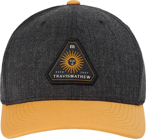 トラビスマヒュー レディース アクセサリー 帽子 TravisMathew Adult Bumpy Flight Golf Hat Heather Black ブラック