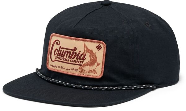 コロンビア メンズ アクセサリー 帽子 Columbia Men's Ratchet Strap Snap Back Black/West Fish ブラック