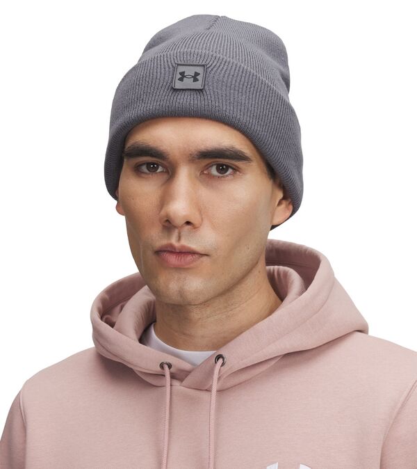 アンダーアーマー メンズ アクセサリー 帽子 Under Armour Unisex Haltime Beanie Castlerock/Black ブラック