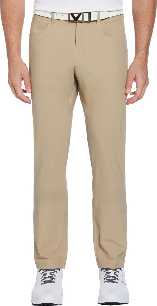 トラビスマヒュー メンズ ボトムス 心地よいズボン下 TravisMathew Callaway Men\u0027s Epic 5-Pocket Golf Pants Chinchilla ズボン・パンツ-メンズファッション