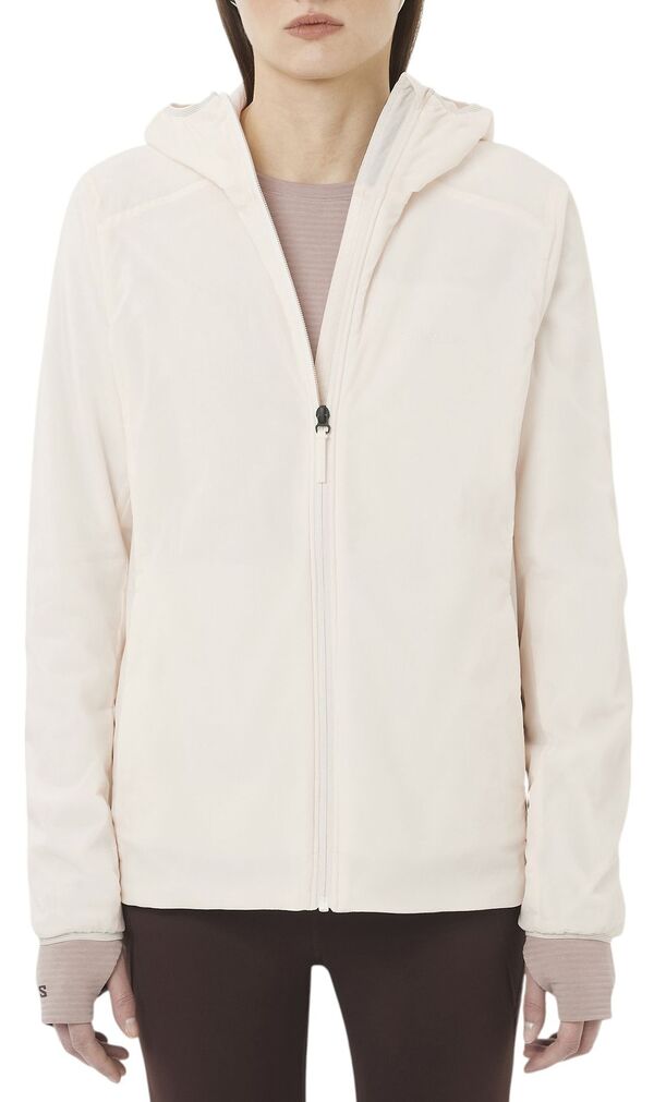 サロモン レディース アウター ジャケット・ブルゾン パーカー Salomon Women's Mountain Flex Hoodie Whisper White ホワイト
