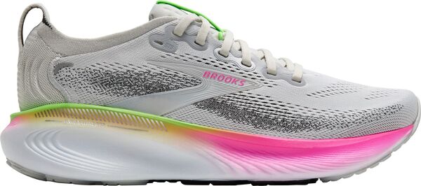 ブルックス レディース シューズ スニーカー Brooks Women's Adrenaline GTS 25 Running Shoes Grey/Pink グレー｜ReVida 店