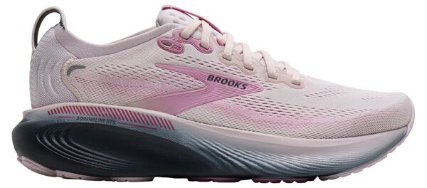 ブルックス レディース シューズ スニーカー Brooks Women's Adrenaline GTS 25 Running Shoes Purple/Black/Pink ブラック｜ReVida 店