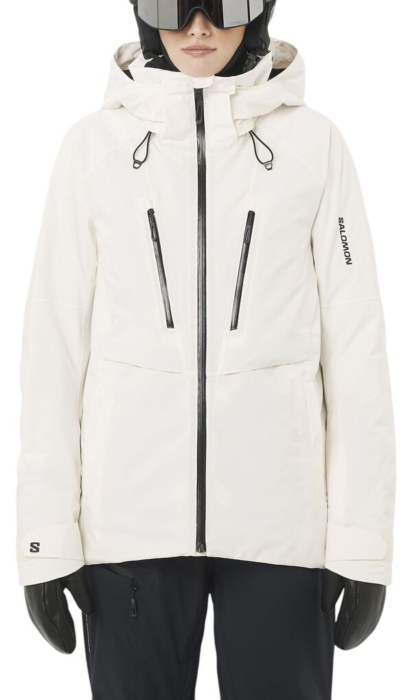 サロモン レディース アウター ジャケット・ブルゾン Salomon Women's Brilliant 2.0 Jacket Whisper White ホワイト
